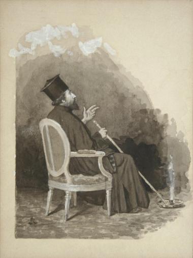 Ο παπα-Σεραφείμ εξιστορεί την ασθένεια του σκύλου του