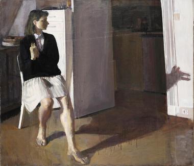 Σπουδή για προσωπογραφία της Ράνιας Τριβέλλα