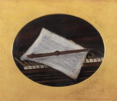 Νεκρή φύση με φλάουτο