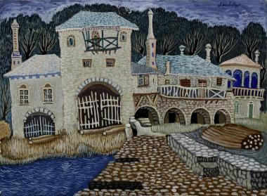 Προκυμαία, Αρσανάς Μονής Δοχειαρίου