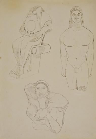 Σχέδιο με αρχαιολογικό θέμα