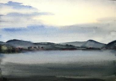 Ηρεμία στη λίμνη των Ιωαννίνων