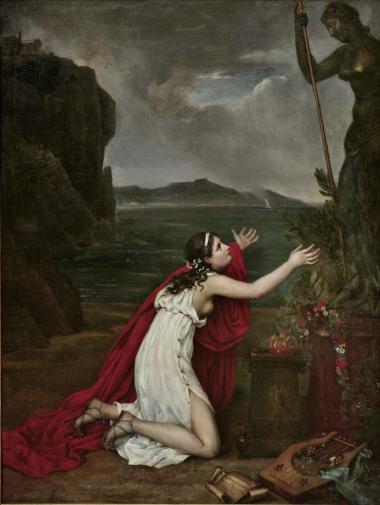 Η Σαπφώ προσεύχεται στην Αφροδίτη