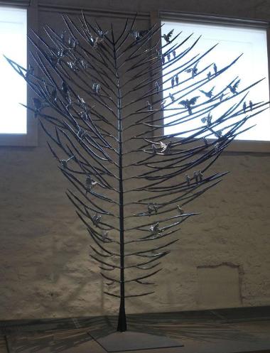 Φτερό με πουλιά