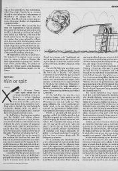 Δημοσίευμα στο περιοδικό The Economist, σχετικά με το συνέδριο του κόμματος του Καγκελάριου kohl,Helmut και τους συσχετισμούς των άλλων κομμάτων της Γερμανίας για τις επερχόμενες εκλογές.  Το άρθρο σημειώνει την πτώση του κόμματος του Καγκελαρίου στις δημοσκοπήσεις.