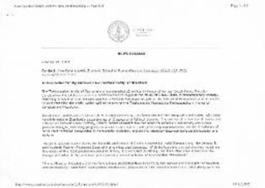 Ανακοίνωση σχετικά με με την ίδρυση έδρας ελληνικών σπουδών Κωνσταντίνος Μητσοτάκης στο Πανεπιστήμιο του Stanford