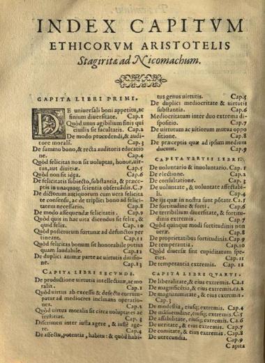 Ἀριστοτέλης. Aristotelis Stagiritae Peripateticorum Principis, Ethicorum ad Nicomachum Libri Decem. Ioanne Argyropylo Byzantio interprete.... Cum Donati Acciaioli... Commentariis..., Βενετία, Franciscus & Caspar Bindonus fratres, 1565.