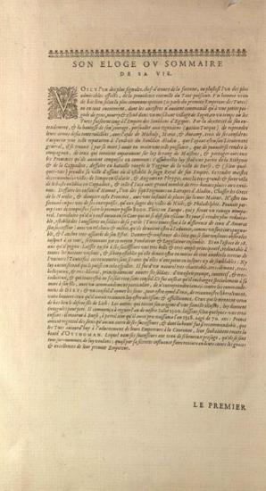 Λαόνικος Χαλκοκονδύλης, L Histoire de la Decadence de L Empire Grec et Establissment de celuy des Turcs, par Chalcondile Athenien. De la traduction de B. De Vigenere Bourbonois ---, Παρίσι, Claude Sonnius, 1632.