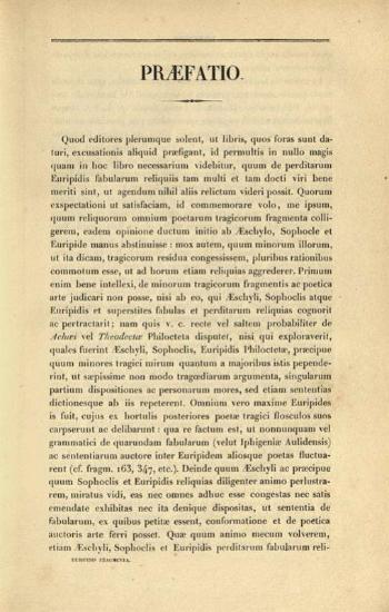 Εὐριπίδης. Fragmenta Euripidis... collegit Fr. Guil. Wagner... Christus Patiens, Ezechieli et Christianorum Poetarum reliquiae dramaticae... emendavit... instruxit Fr. Dübner..., Παρίσι, Ambroise Firmin-Didot, 1846.