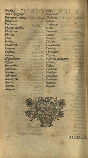 Quintus Curtius Rufus. Alexander Magnus et in illum Commentarius, Οὐτρέχτη, Franciscus Halmam, 1693.