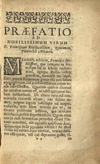 Ἱεροκλῆς. Ἱεροκλέους Φιλοσόφου Ὑπόμνημα εἰς τὰ τῶν Πυθαγορείων ἔπη τὰ χρυσᾶ..., Joan. Curterio Interprete..., Λονδίνο, printed by J.R. for  J. Williams, 1673.