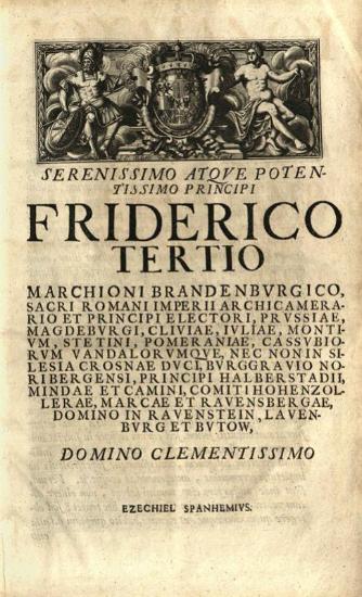 Ἰουλιανός. Ἰουλιανοῦ Αὐτοκράτορος Τὰ Σωζόμενα καὶ τοῦ ἐν Ἁγίοις Κυρίλλου ἀρχιεπισκόπου Ἀλεξανδρείας πρὸς τὰ τοῦ ἐν ἀθέοις Ἰουλιανοῦ λόγοι δέκα... Accedumt Dionysii Petavii in Iulianum Notae... Ezechiel Spanhemius... recensuit..., Λειψία, sumptibus haeredum M.G. Weidmanni & Ioh. Ludovici, 1696.