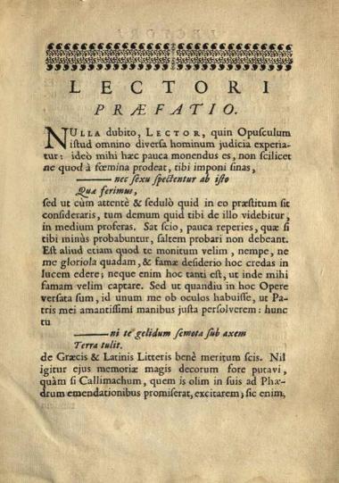 Καλλίμαχος. Καλλιμάχου Κυρηναίου Ὕμνοι, Ἐπιγράμματα καὶ ἄλλα ἄττα..., Παρίσι, Sebastianus Mabre-Cramoisy, 1675.