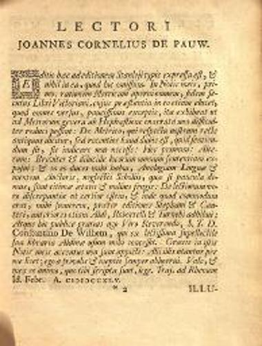 Αἰσχύλος. Aeschyli Tragoediae... cum versione latina et commentario Thomae Stanleii et notis F. Robortelli, A. Turnebi, H. Stephani et G. Canteri. Curante Joanne Cornelio de Pauw..., τ. Ι-ΙΙ, Χάγη, Petrus Gosse, filium, & Socios, 1745.