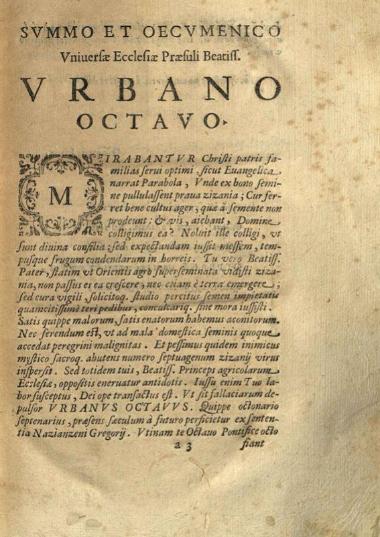 Ἰωάννης Ματθαῖος Καρυόφυλλος. Ἔλεγχος τῆς ψευδοχριστιανικῆς κατηχήσεως Ζαχαρίου τοῦ Γεργανοῦ ἀπὸ τὴν Ἄρτην..., Refutatio Pseudochristianae Catechesis editae a Zacharia Gergano Graeco..., Ρώμη, Typis & impensis Sac. Congreg. de Prop. Fide, 1631.