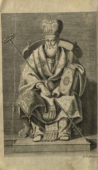 Θεοδώρητος Κύρου, Τοῦ Μακαρίου Θεοδωρήτου --- Τὰ Σωζόμενα, ἑλληνιστὶ ἅμα καὶ Ρωμαιστὶ ἐκδοθέντα --- ὑπὸ Εὐγενίου Διακόνου τοῦ Βουλγάρεως ---, Χάλη, Τυπογραφεῖον τοῦ Ὀρφανοτροφείου, 1768.