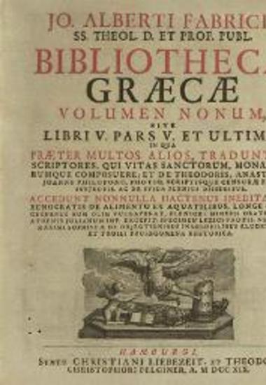 Bibliothecae Graecae
