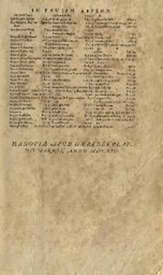 Παυσανίας. Παυσανίου τῆς Ἑλλάδος περιήγησις... A Guilielmo Xylandro Augustano..., Ἀννόβερο, Typis Wechelianis, apud haeredes Claudii Marnii, 1613.