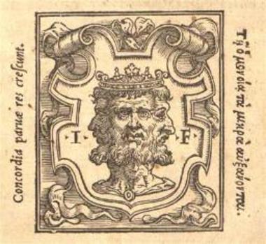 Ὅμηρος. Ὁμήρου Ὀδύσσεια, Βατραχομυομαχία, Ὕμνοι λβ´..., Βενετία, Giovanni Farri & fratres, 1542.