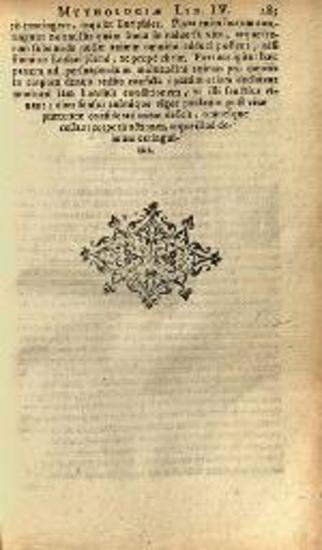 Natale Conti (Comes). Natalis Comitis Mythologiae, sive explicationis fabularum..., Γενεύη, Petrus Chouët, 1651.