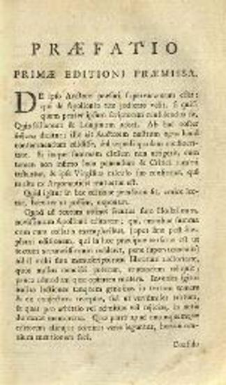Ἀπολλώνιος ὁ Ρόδιος. Ἀργοναυτικά, 2 τόμ., Ὀξφόρδη, E Typographeo Clarendoniano, 1779.