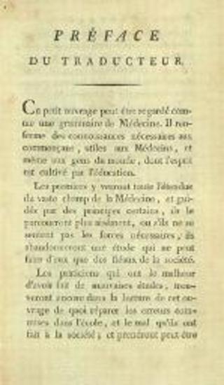 Chr. G. Selle. Introduction à l’étude de la Nature et de la Médecine Traduite... Par Coray..., Montpellier, Imprimerie de Tournel, 1795.