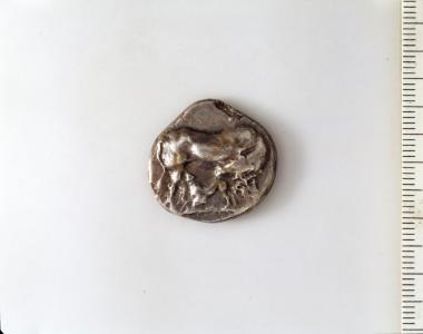 Ασημένιο δίδραχμο Καρύστου