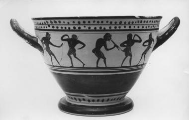 Αττικός μελανόμορφος σκύφος