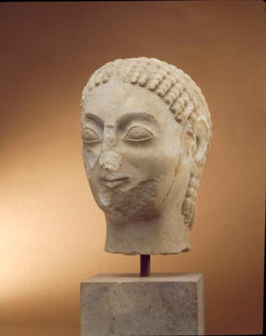 Κεφάλι αρχαϊκού Κούρου