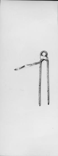 Ασημένια διπλή περόνη