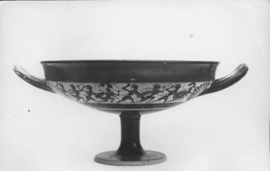 Αττική μικρογραφική ταινιωτή κύλικα