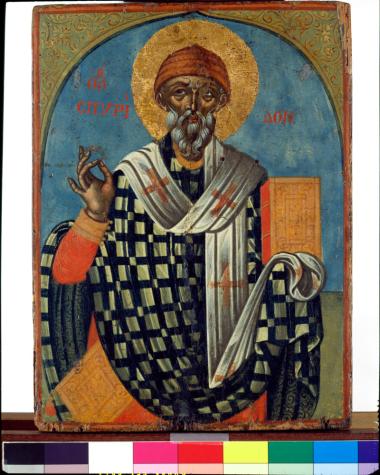 Εικόνα αγίου Σπυρίδωνα