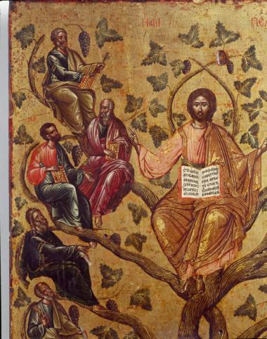 Εικόνα. Χριστός η Άμπελος