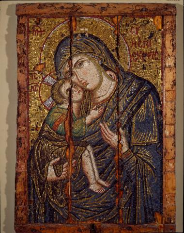 Ψηφιδωτή εικόνα. Παναγία “Η Επίσκεψις”