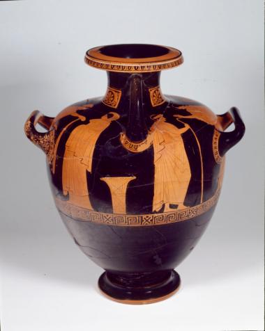 Ζ. του Πηλέα. Αττική ερυθρόμορφη υδρία.