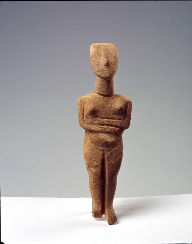 Μαρμάρινο πρωτοκυκλαδικό ειδώλιο (κατηγορία vor kanonisch).