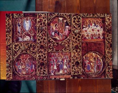 Παραστάσεις από τη ζωή του Χριστού σε διάχωρα