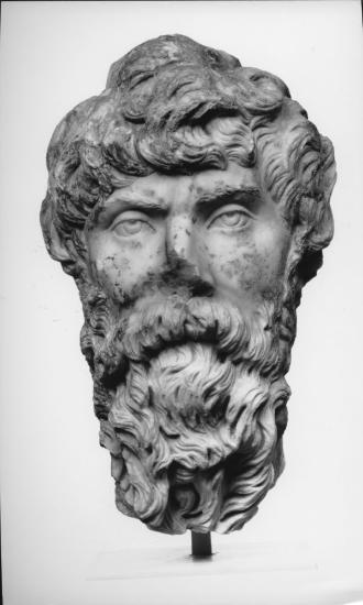 Εικονιστική κεφαλή ηλικιωμένου κοσμητού