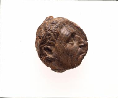 Πήλινο σφράγισμα με πορτραίτο του βασιλιά της Περγάμου Αττάλου Α΄