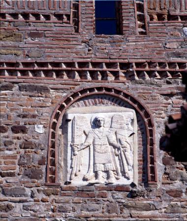 Ανάγλυφο αρχαγγέλου Μιχαήλ.