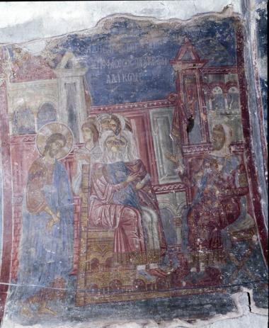 Τοιχογραφία, ο Εμπαιγμός.