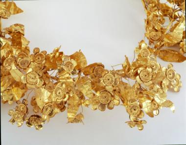 Χρυσό στεφάνι μυρτιάς