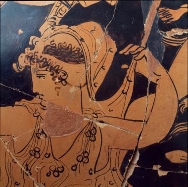 Υδρία της Πέλλας, λεπτομέρεια, Αμφιτρίτη