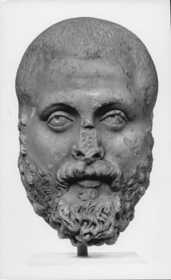 Εικονιστική κεφαλή ανθρώπου του πνεύματος