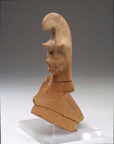Τμήμα πήλινου ειδωλίου