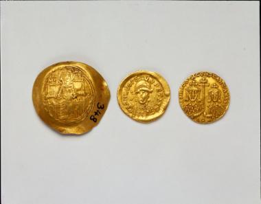 Νόμισμα Κωνσταντίνου Ζ΄. Β΄ όψη.