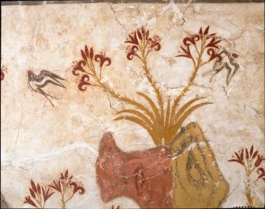 Θήρα, τοιχογραφία άνοιξης