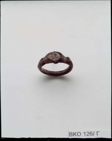 Χάλκινο δαχτυλίδι.