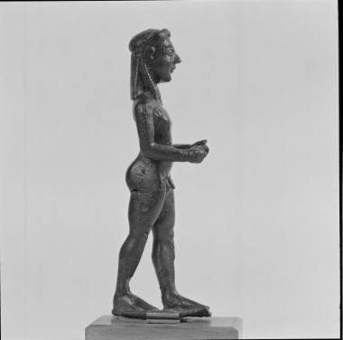 Χάλκινο αγαλμάτιο κούρου από Σαμιακό εργαστήριο