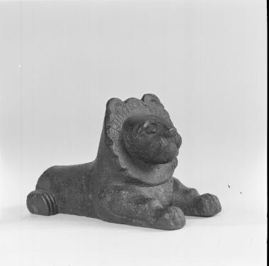 Χάλκινο ειδώλιο λιονταριού, αφιέρωμα στην  Ήρα από τον Σπαρτιάτη Εύμναστο